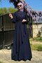 Dilek فستان أزرق كحلي - 4