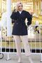 Double Breasted Collar Trench Coat with Button Detail on the Front