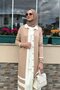 Icon Striped Knitwear Cardigan Beige - 8