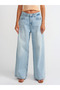 71668 Extra Wideleg Denim Trousers-Blue - 3
