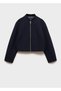 Zippered Bomber Jacket - 3