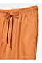 71536 Waist-Tied Flowy Trousers-A.Kiremit - 3