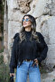 Anthracite Tassel Detail Sweater - 4
