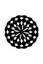 Flower Pattern Model 16 Auto Special New Sticker 30 X 30 cm