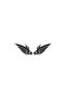 Wings Auto Domestic Production A+Quality Black 30 X 12 cm Durable