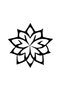 Flower Auto Domestic Production A+Quality Black 25 X 25 cm Durable