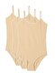 Women's Snap-On Bodysuit Skin with 3 Rope Straps