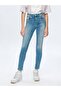 Bernıta Slit High Waist Jean Trousers - 4
