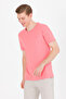 Men's Salmon Basic Crew Neck T-Shirt 50264918-Vr047 - 3