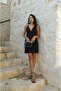 Bow Black Dress