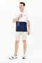 Men's Navy Blue Polo Neck T-Shirt 50264981-Vr033 - 4