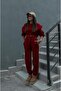 Claret Red Zelda Tracksuit Set