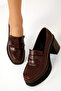 Claret Red Casual Shoes 19563