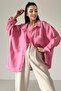 Women's Off-Shoulder Oversize Shirt - 2