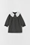Girl's Collared Denim Dress