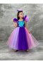 Mermaid Sequin Patterned Kids Costume Evening Dress - 5