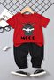 Children's Mood Printed Bottom - Top Tracksuit Set