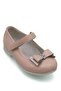 Sermoda Bow Stone Detail Baby Ballet Flats Flats Powder Pink - 3