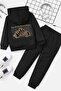 Children's Arid Mountain Printed Tracksuit Set