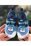 Children's Slippers Nursery Home School Shoes Soft Non-Slip Sole Velcro Nursery Shoes - 3