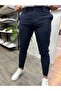 MEN'S SLIM CUT FABRIC PANT