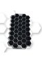 6 Compartment Large Size Silicone Freezer - Honeycomb Ice Cube - 6