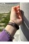Sporty Vintage Leather Strap Wristwatch - 6