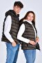 Women's Gel Padding Hooded Puffer Vest - 7