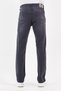Regular Cut Zippered Wide Leg High Waist Men's Gray Smoked Color Dad Jeans - 6