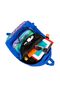 Unisex Blue Pattern Evil Eye Backpack - 7