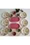 Breakfast Set for 6 People, 14 Pieces