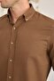 Men's Shirt Cotton Corduroy Buttoned Collar Modern Slim Fit Slim Fit - 7