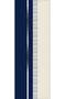 Silver Navy Blue Woven Stain Resistant Premium Thai Feather Fabric Tablecloth Runner 40x140cm Rnr566 - 2