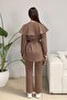 Scuba Fabric Mink Collar Set - 3-5205 - 4