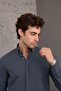 Men's Shirt Cotton Corduroy Buttoned Collar Modern Slim Fit Slim Fit - 6