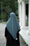 Medina Silk Large Size Water Green Scarf