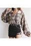 Black Hoop Detailed Skirt