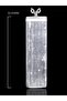Selenite Raw Pendant with Metal Chain (Certified) - 2