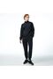 Men's Black Sports Tracksuit Set - Casual Use, Logo, 00Gms4J418-Bae