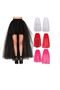Fashion Vacation, Travel, Parties, Casual Ball Skirt Elastic Waist Front Short Back Long Tutu Puff Skirts - 7