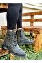 Mario Rubber Sturdy Flexible Winter Water and Cold Proof Unisex Lace-up and Zip-up P - 7