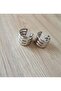 3 Row Beveled Women's Earrings - 2