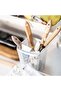 Multi-Purpose Desktop Organizer Pen Holder White - 3