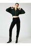 Black Mom Jean Trousers (Color Will Not Fade) - 4