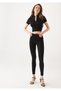 Super Skinny Jeans Pants No Fade Black Jeans(gatherer)