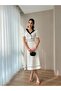 British Elegance Collar Detail Dress - 7