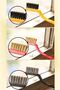 Hotplate Natural Gas Sink Detailed Cleaning Plastic Handle 3-Piece Copper Wire Mini Cleaning Brush - 5