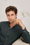 Men's Slim Fit Shirt - Cotton, Corduroy, Buttoned Collar - 5