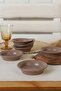 Matte Soil Taupe Bloom Snack Bowl / Sauce Bowl 12 Cm 6 Pieces 977