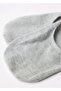6UnisexCotton Seamless Gray Ballerina Socks - 3